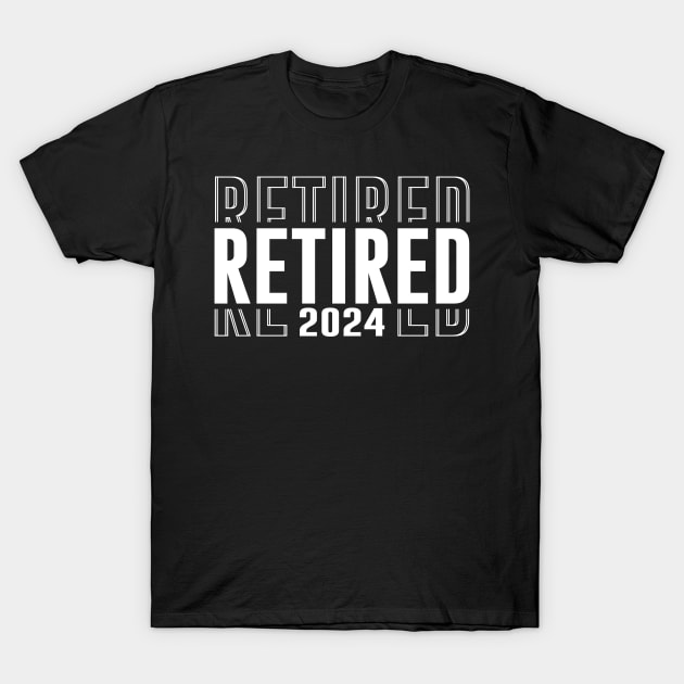 Retired 2024 T-Shirt by ShopiLike